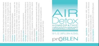 air detox label.jpg image description - air detox label